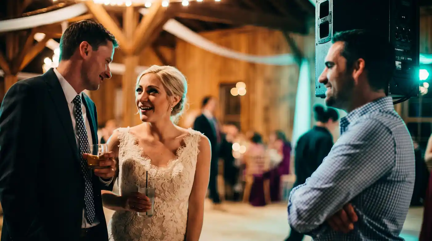 Darby Events couple dancing at reception