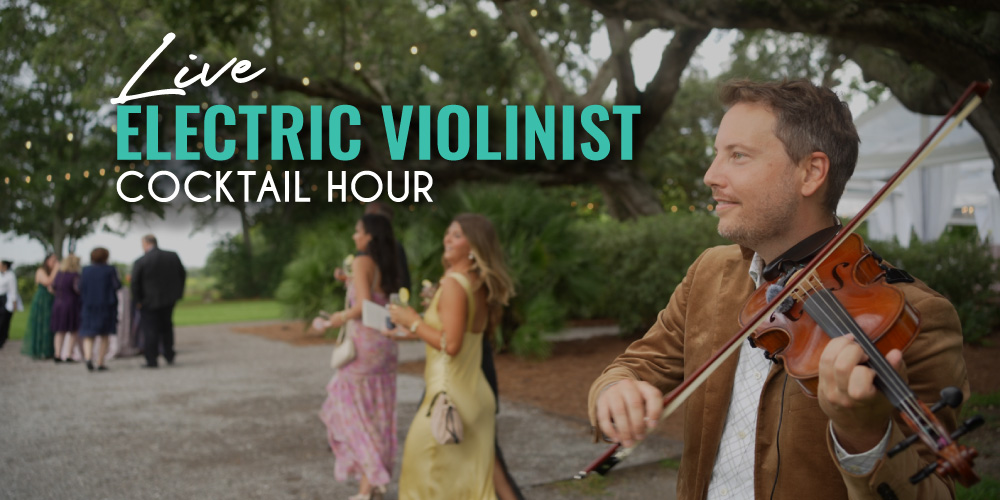 Cocktail violin video thumbnail hover state